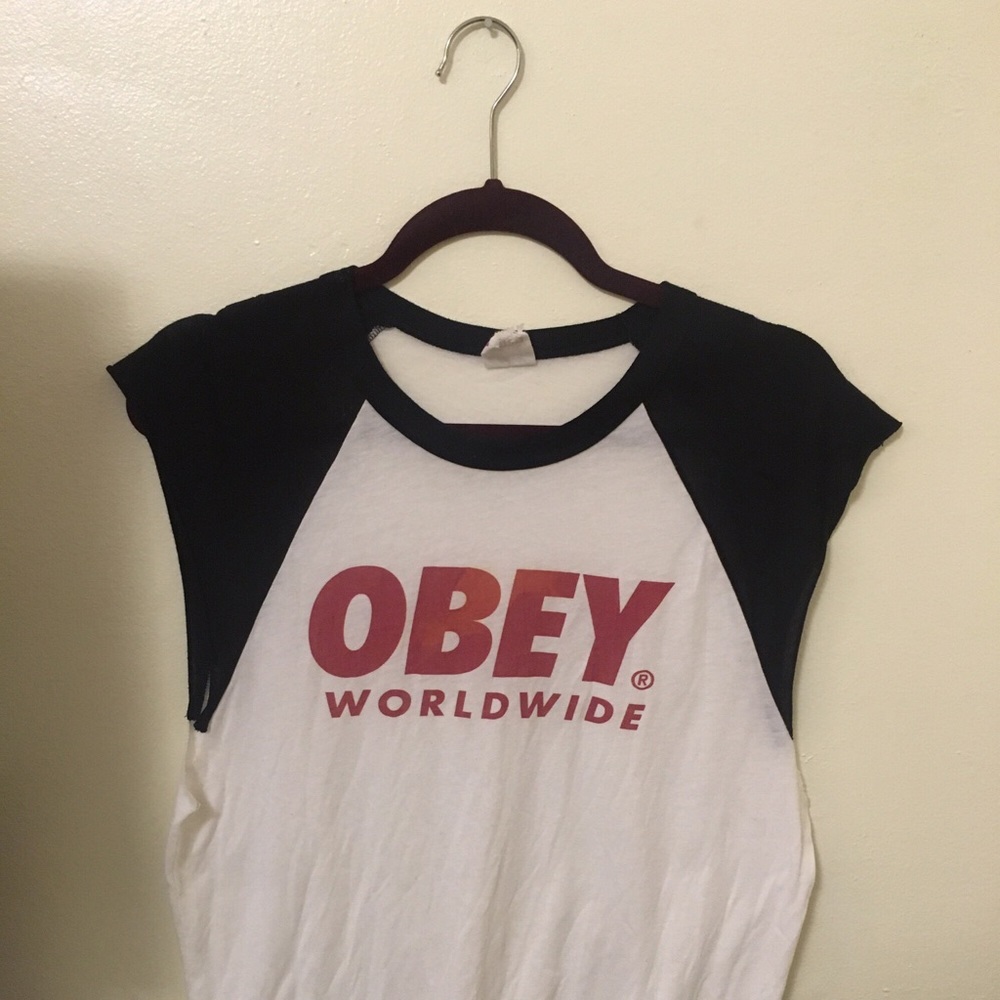 Obey shirt, size medium
